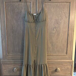 Derek Heart Green Sundress